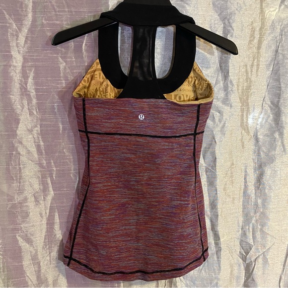 Lululemon Scoop Neck Tank built in bra, no size tag, maybe SZ S, GUC, see notes - Picture 9 of 10
